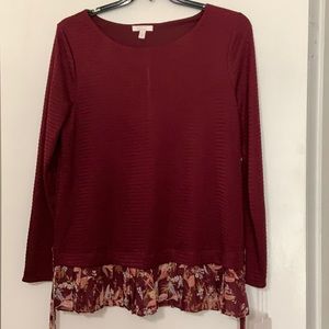 Lauren Conrad Tunic- Never worn - size L